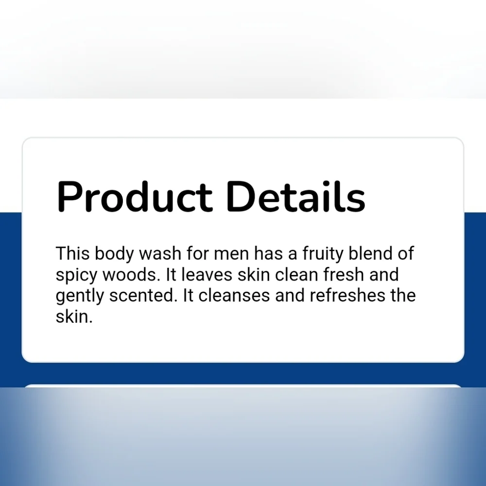 New Kenneth Cole Black Hair and Body Wash for Men